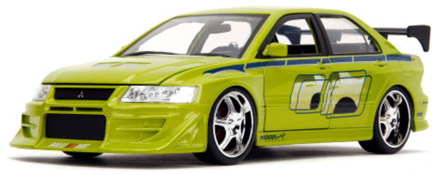 Jada Toys - Fast & Furious 2 - 1:24 Brian's Mitsubishi Lancer Evo VII Die-Cast Car - COLLECTIBLES - Multicolor price history on PriceWatchPro