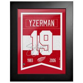 Mustang Drinkware - Steve Yzerman Detroit Red Wings 12" x 16" Framed Player Number Replica Plaque - Multicolor