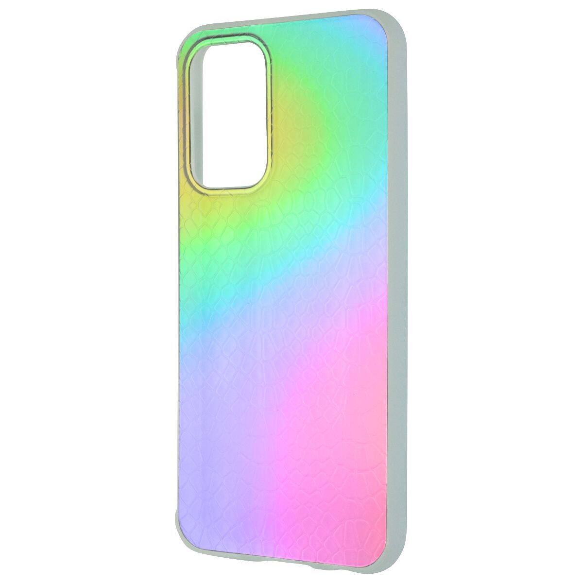 Front. Mybat Pro - MyBat Pro Mood Series Case for Samsung Galaxy A23 5G - Iridescent Snake - Multicolor.