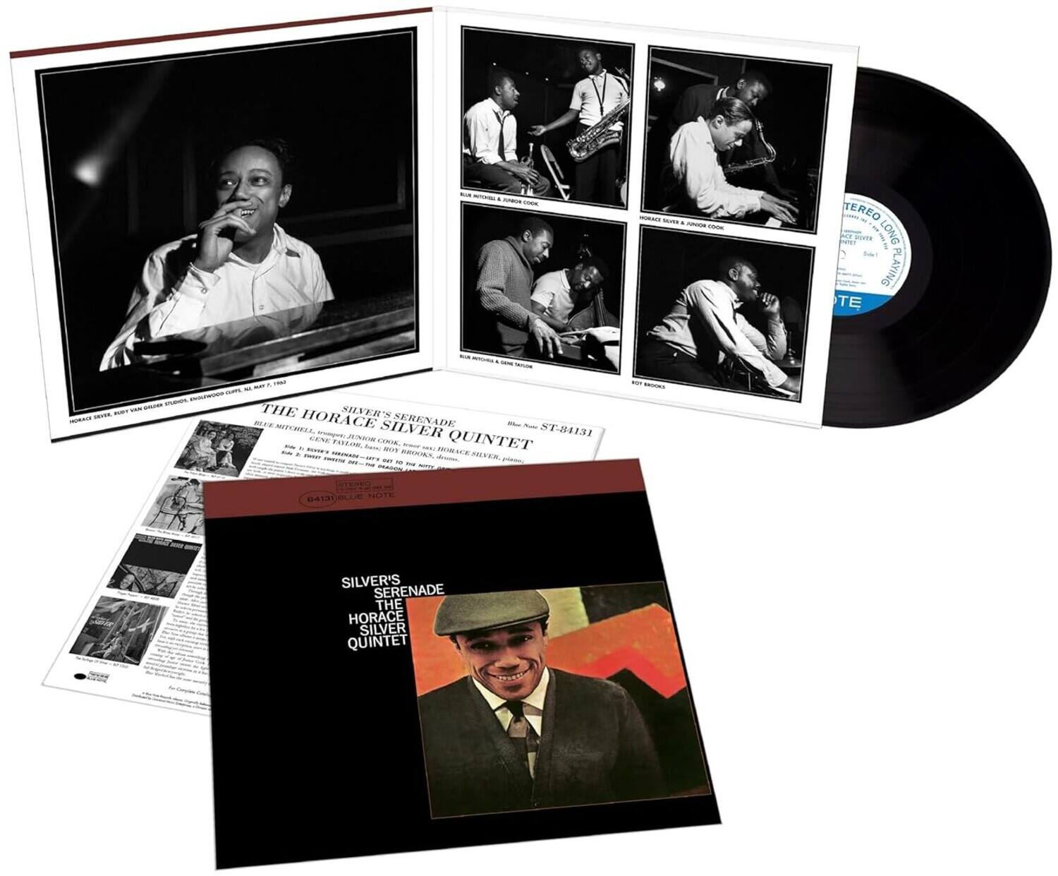 - - - AO - TEREO SIVTR LONG PLAYING TE - - COT. IORAVE THN - - Tm - - P - THE SILVER HORACE N NEEE SERENADE - MUTEWELA SILVER STASI eae JENOR CENE FOIW LVRIA QUINTET - . Soias NO. - .. C GAVSA PMAVE - - ....  MENEN i - - - - GEAGCN - - 0413 NOTE SILVER'S SERENADE THE HORACE SILVER QUINTET