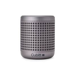 Cubitt - Power Go Gen2 Bluetooth Speaker – 16W Sound, IPX7 Waterproof, 9H Playtime, Bluetooth 5.3 & AUX, TWS Stereo - Gun Metal