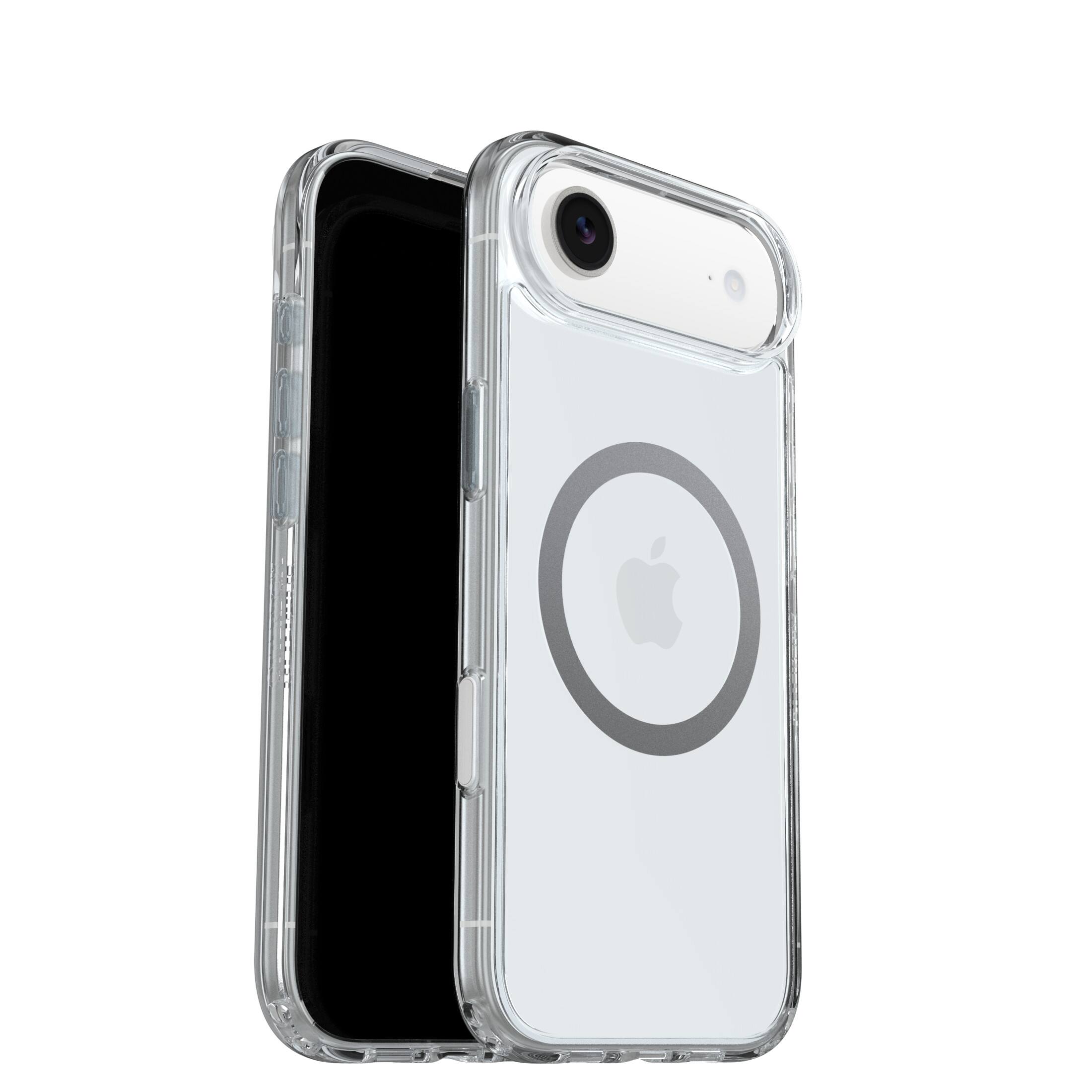 Back. OtterBox - Symmetry Series Hard Shell for iPhone Air - Clear.