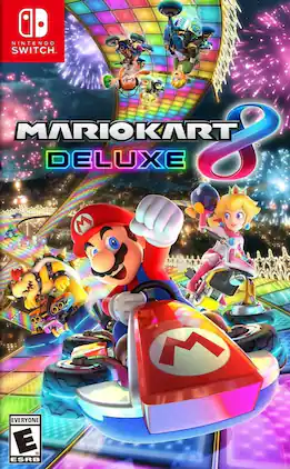 Mario Kart 8 Deluxe, Nintendo Switch Import - Region Free - Nintendo Switch