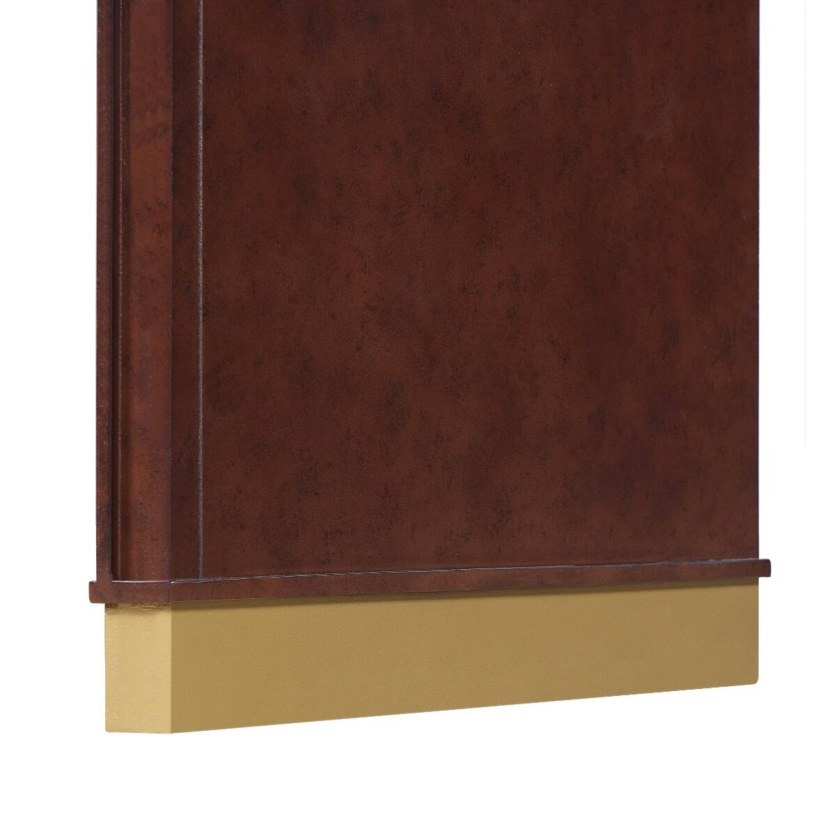 Alt View 4. Loheer - Loheer Flip Top Vanity Desk, Espresso Vanity Table with Mirror and Hidden Storage - Espresso.