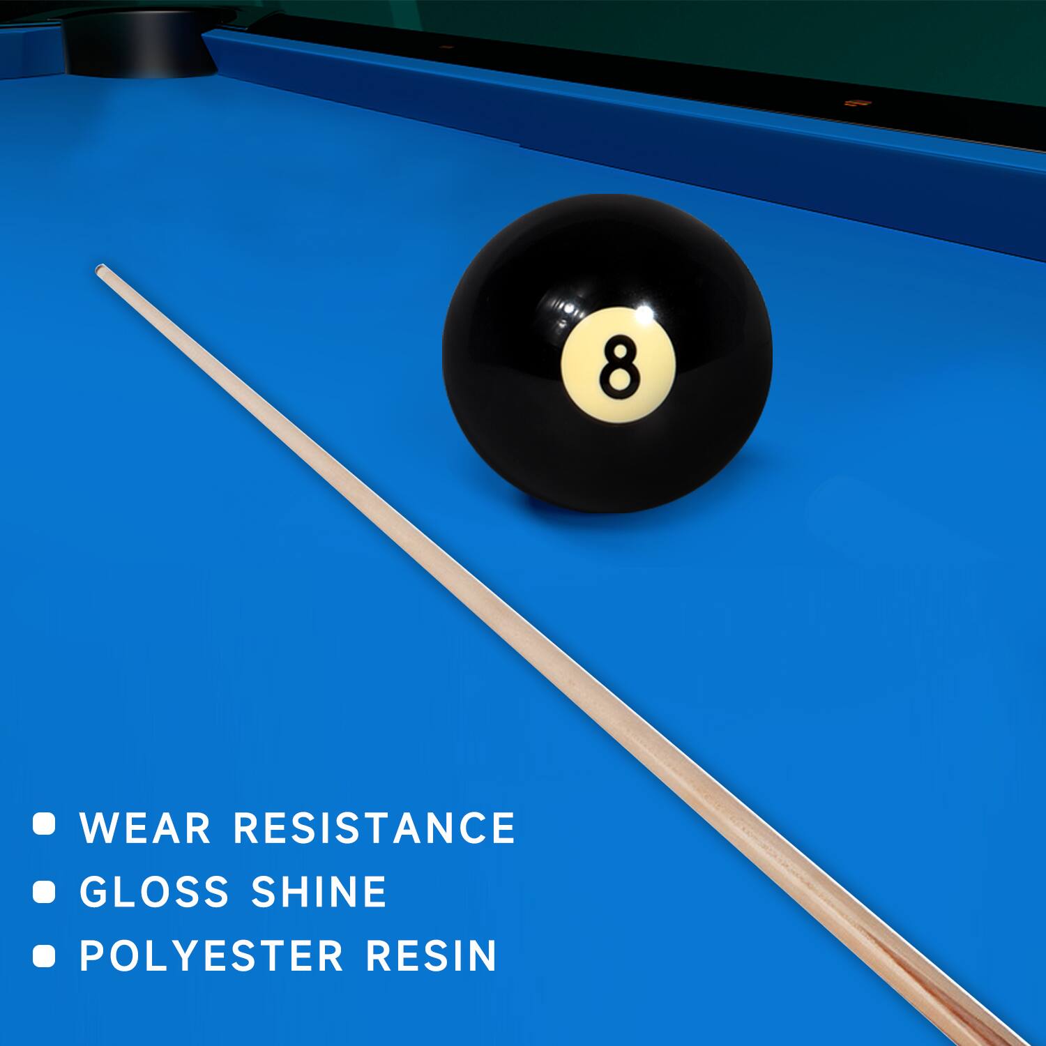 WEAR RESISTANCE
GLOSS SHINE
POLYESTER RESIN