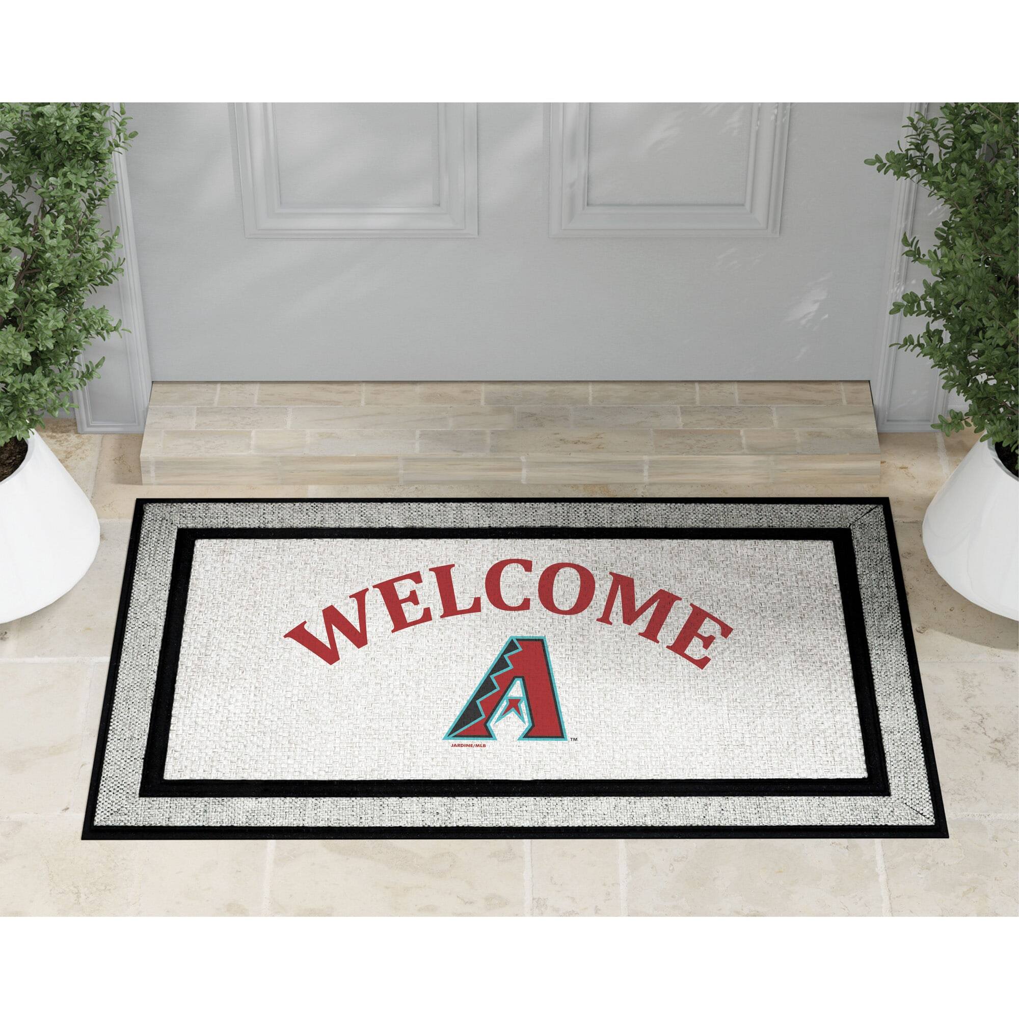 Alt View 1. Jardine - Arizona Diamondbacks 18" x 30" Welcome Doormat - Multicolor.