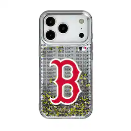 Keyscaper - MLB - Boston Red Sox - iPhone Text Backdrop Design Case - 13 - Multicolor