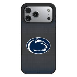 Keyscaper - NCAA - Penn State Nittany Lions Linen Logo iPhone Bump Case - 15 - Black