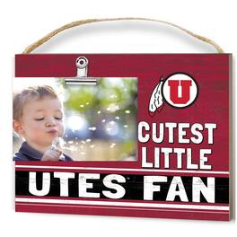 Jardine - Utah Utes 8'' x 10'' Cutest Little Team Logo Clip Photo Frame - Red