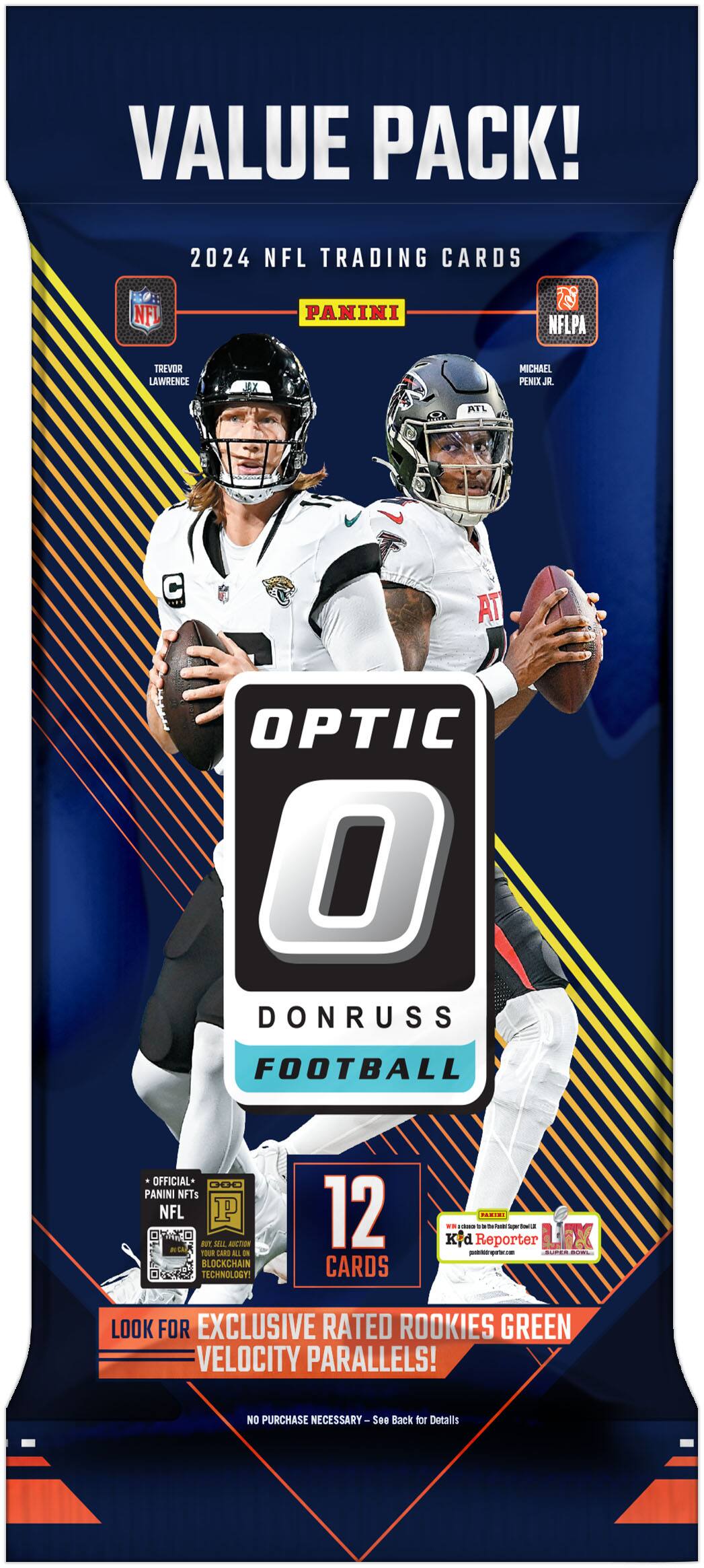 Panini - 2024 Donruss Optic Football Fat Pack