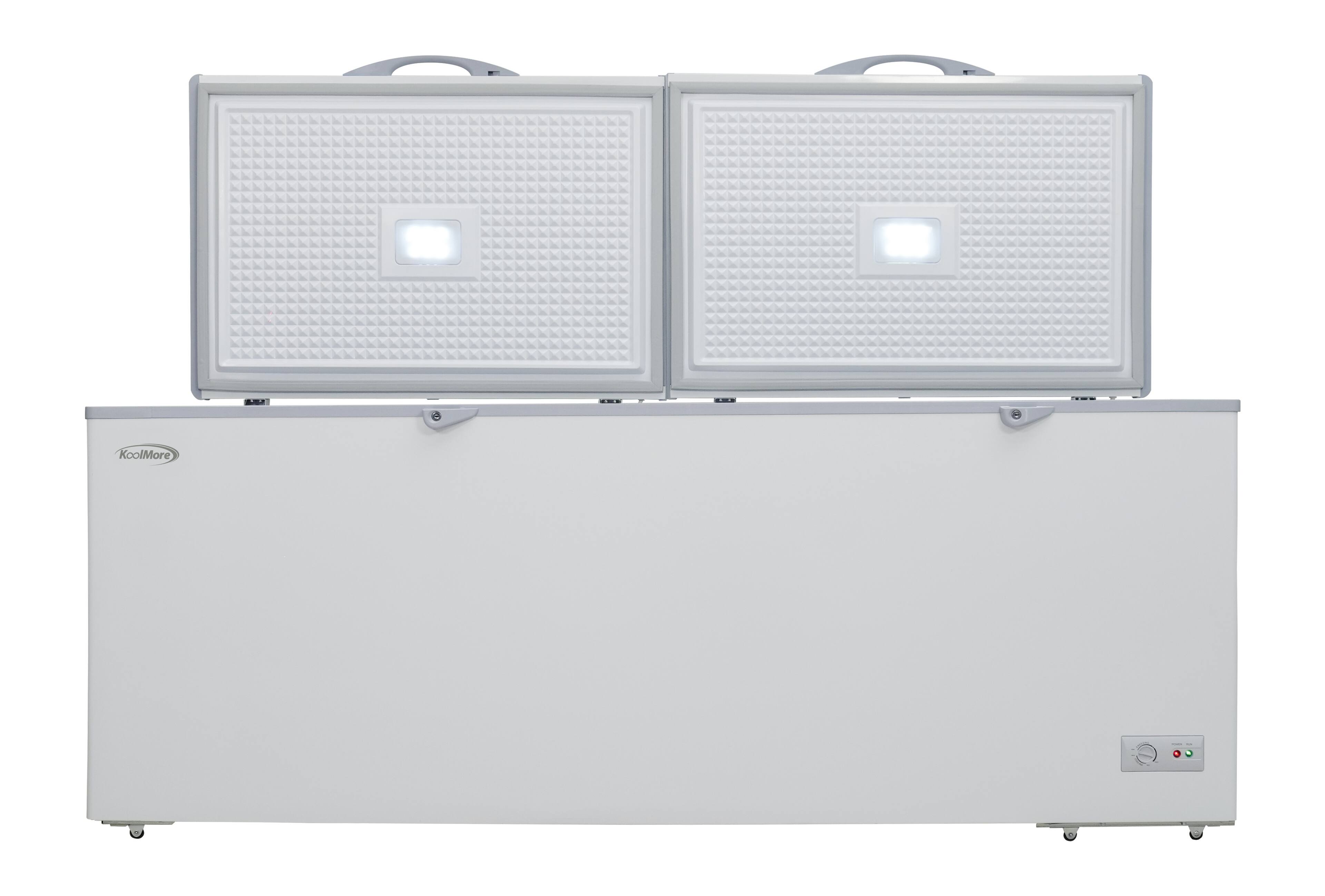 Alt View 4. Koolmore - 77 in. Commercial Chest Freezer 24 cu ft. SCF-24C - White.