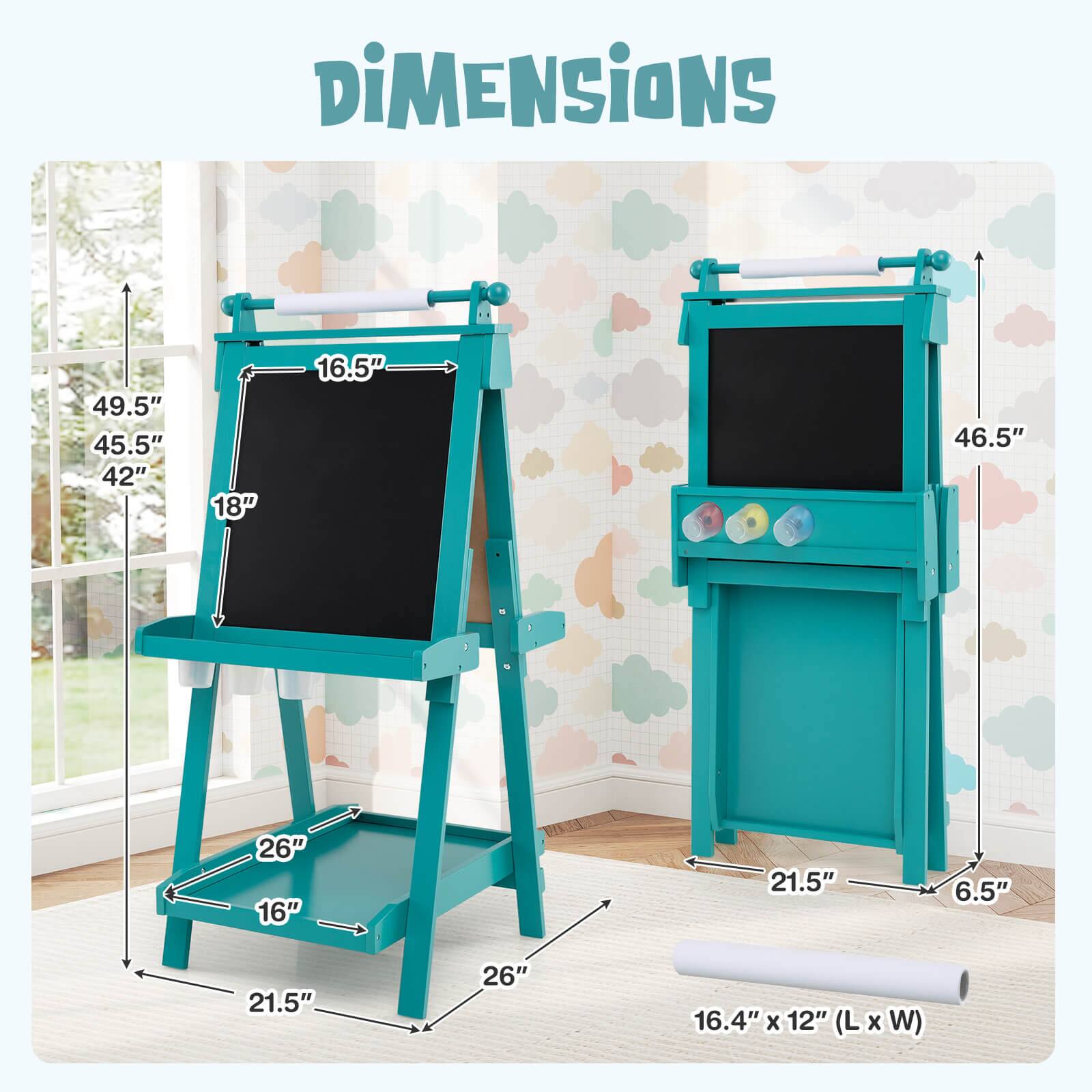 Dimensions:

- 49.5" (Height)
- 45.5" (Height)
- 42" (Height)
- 18" (Width)
- 16.5" (Width)
- 46.5" (Height)
- 26" (Width)
- 16" (Width)
- 21.5" (Width)
- 6.5" (Width)
- 21.5" (Width)
- 26" (Width)
- 16.4" x 12" (L x W)