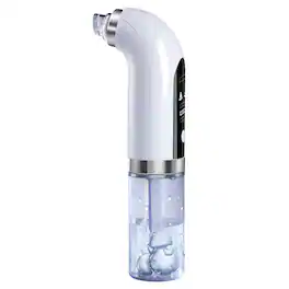 Cluzine - Hydrafacial Blackhead Remover Vacuum, Water Circulation Pore Cleaner with Micro-Bubbles for Gentle Home Skin Care