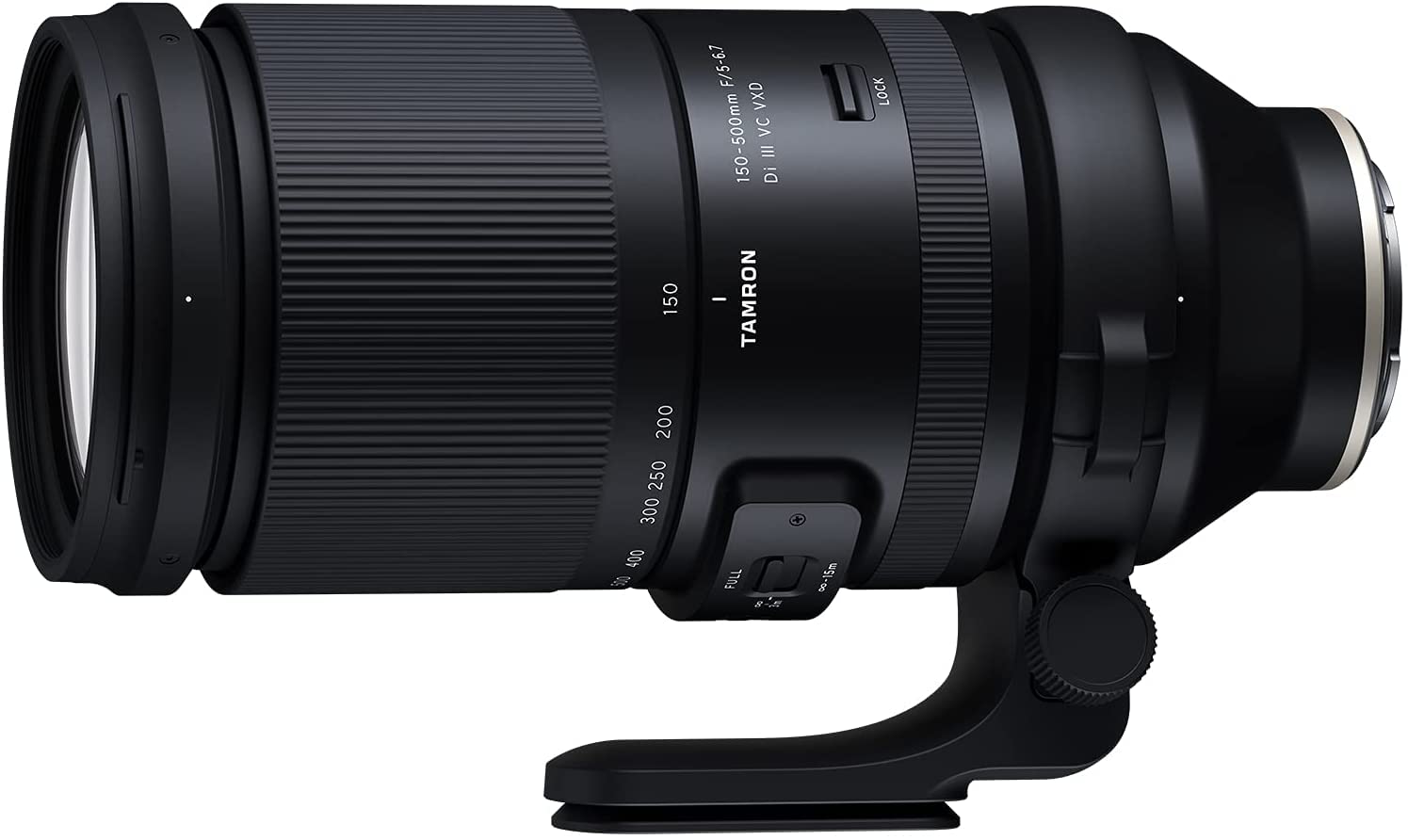 150 200 250 300 400 0 F/5-6.7 VXD 150-500mm VC Di III TAMRON FULL + 50-15m LOCK