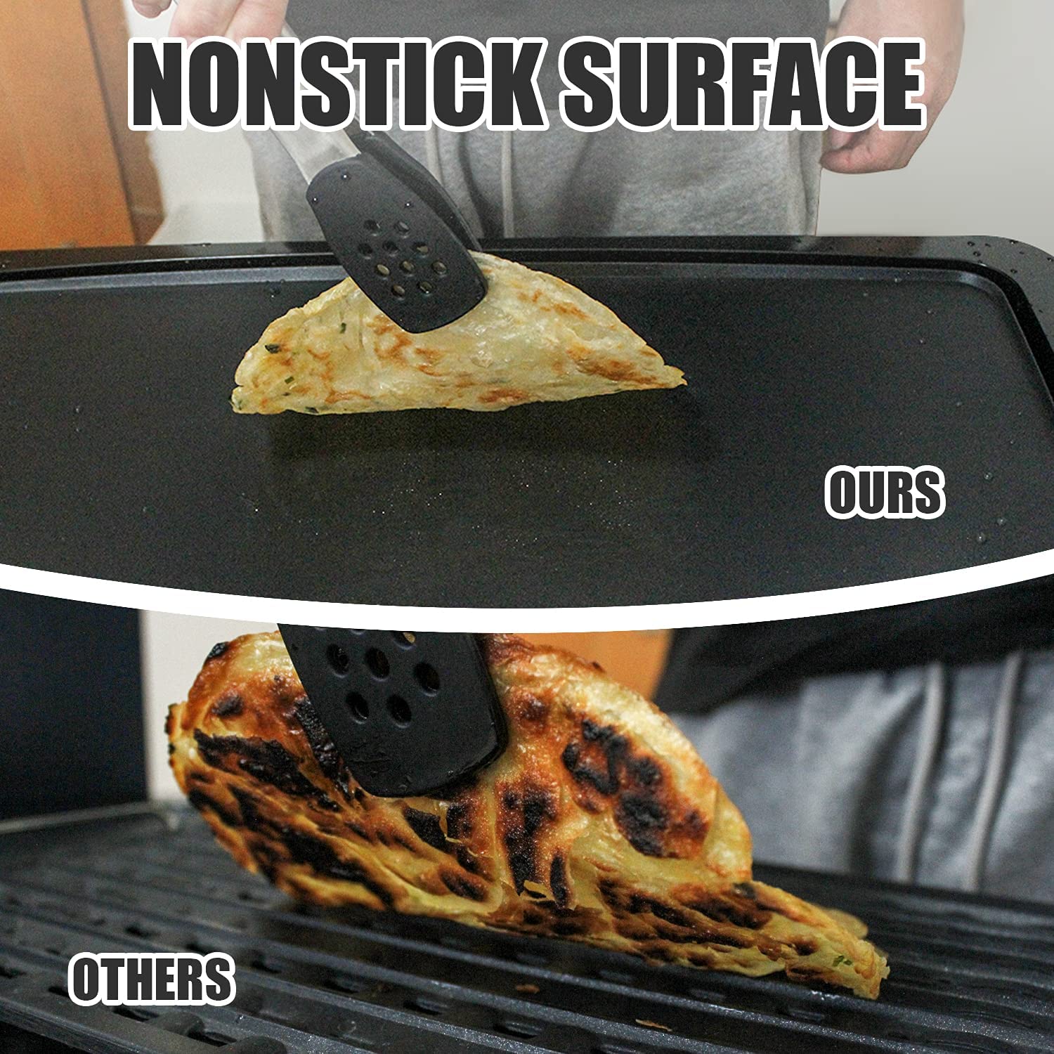 NONSTICK SURFACE

OURS

OTHERS