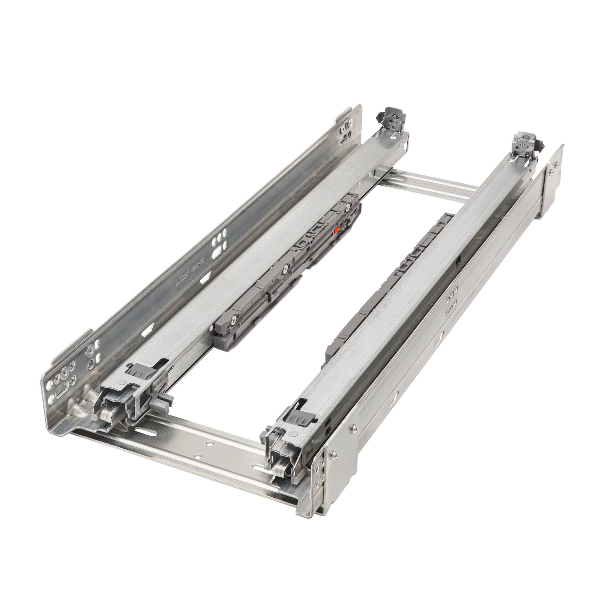 Alt View 5. Rev-A-Shelf - Rev-A-Shelf 5" Door/ Drawer Base Cabinet Organizer Soft-close, 448-BDDSC-5C - Natural.