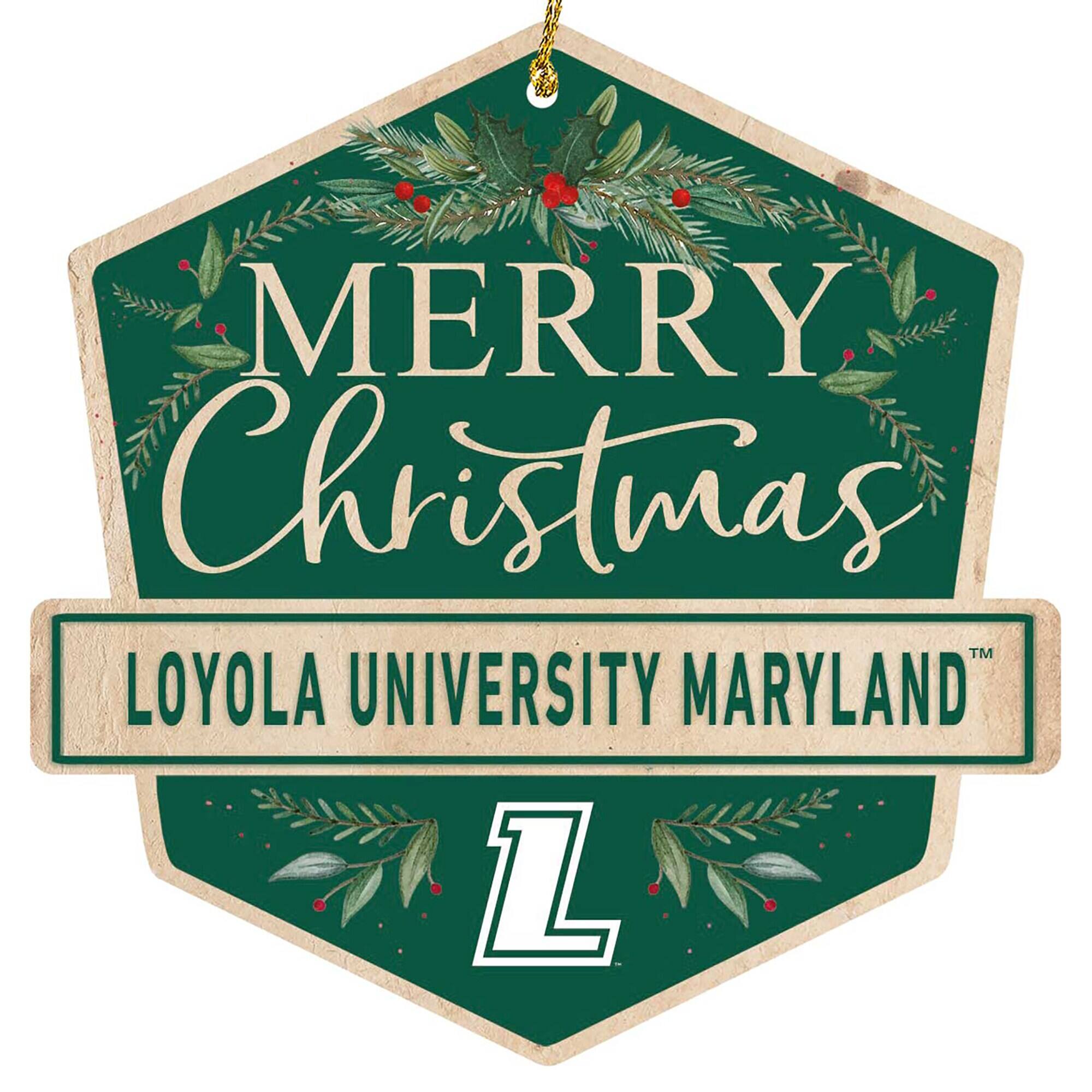 MERRY Christmas  
LOYOLA UNIVERSITY MARYLAND  
L