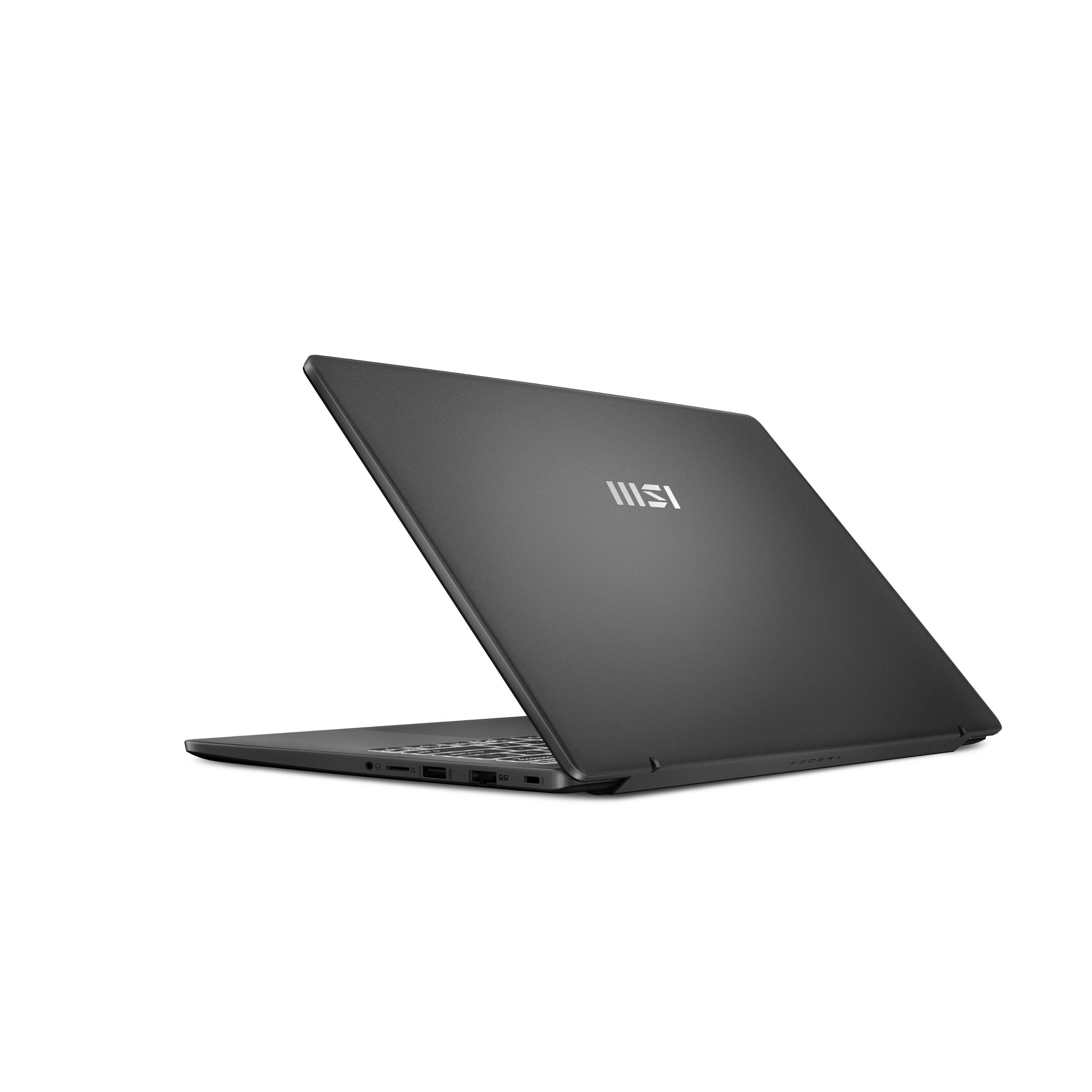 Alt View 1. MSI - Modern 13 13.3" Laptop - Intel Core Ultra 7-150U - Intel Graphics with 16GB Memory -1TB SSD - Platinum Gray.