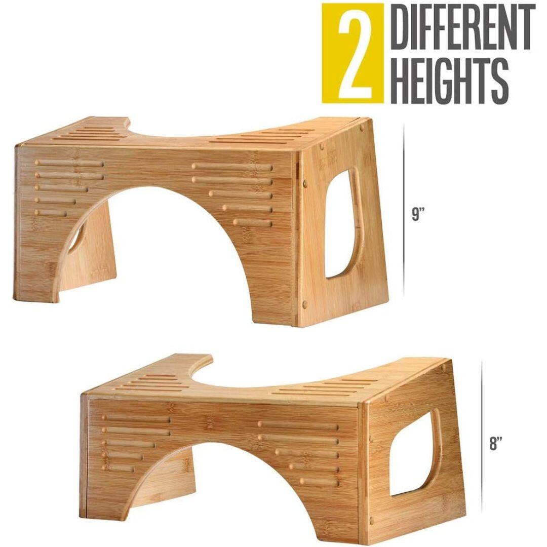 2 DIFFERENT HEIGHTS

9"

8"