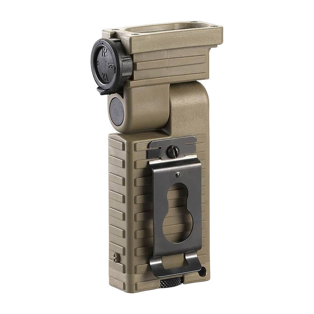 Back. Streamlight - Streamlight 14032 Sidewinder 55-Lumen Military Tactical Flashlight with Articula - Coyote.