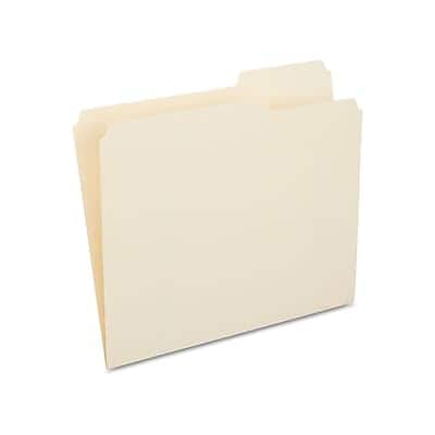 Staples - File Folders, 2/5 Cut Tab, Letter Size, 100/Box (ST508812/508812) - Manila price history on PriceWatchPro
