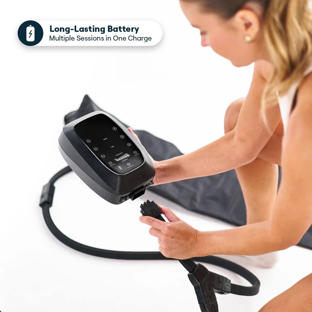 Long-Lasting Battery  
Multiple Sessions in One Charge