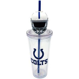 Pegasus - Indianapolis Colts Mascot Lid 24oz. Sipper Cup - Multicolor