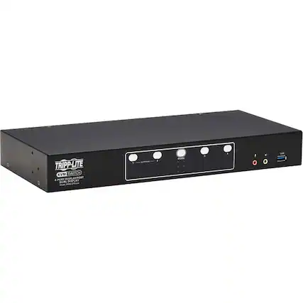 TRIPP-LITE KVM SWITCH 4-PORT DISPLAYPORT DUAL DISPLAY