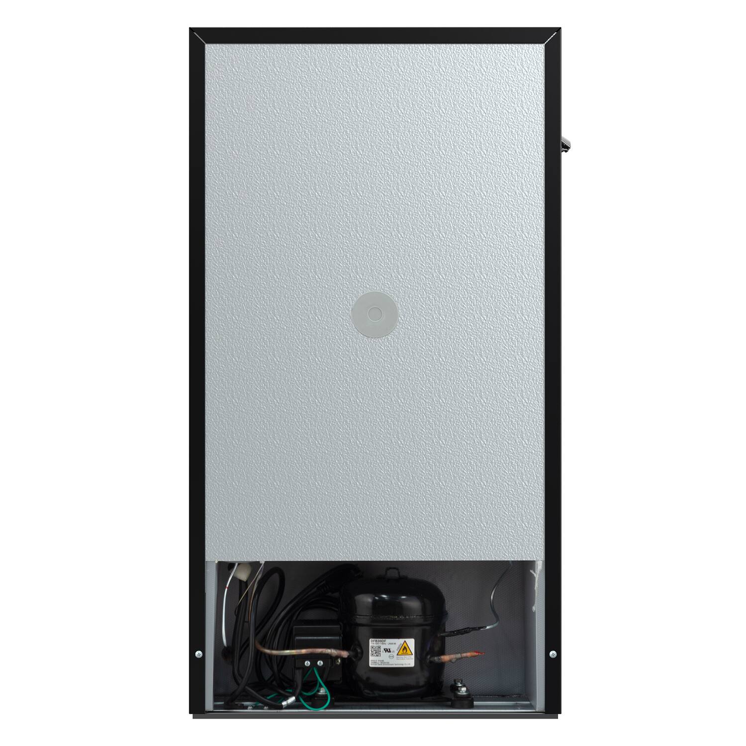 Alt View 1. Frigidaire - 3.1 Cu Ft 2-Door Retro Bar Refrigerator, Side Bottle Opener - Black.