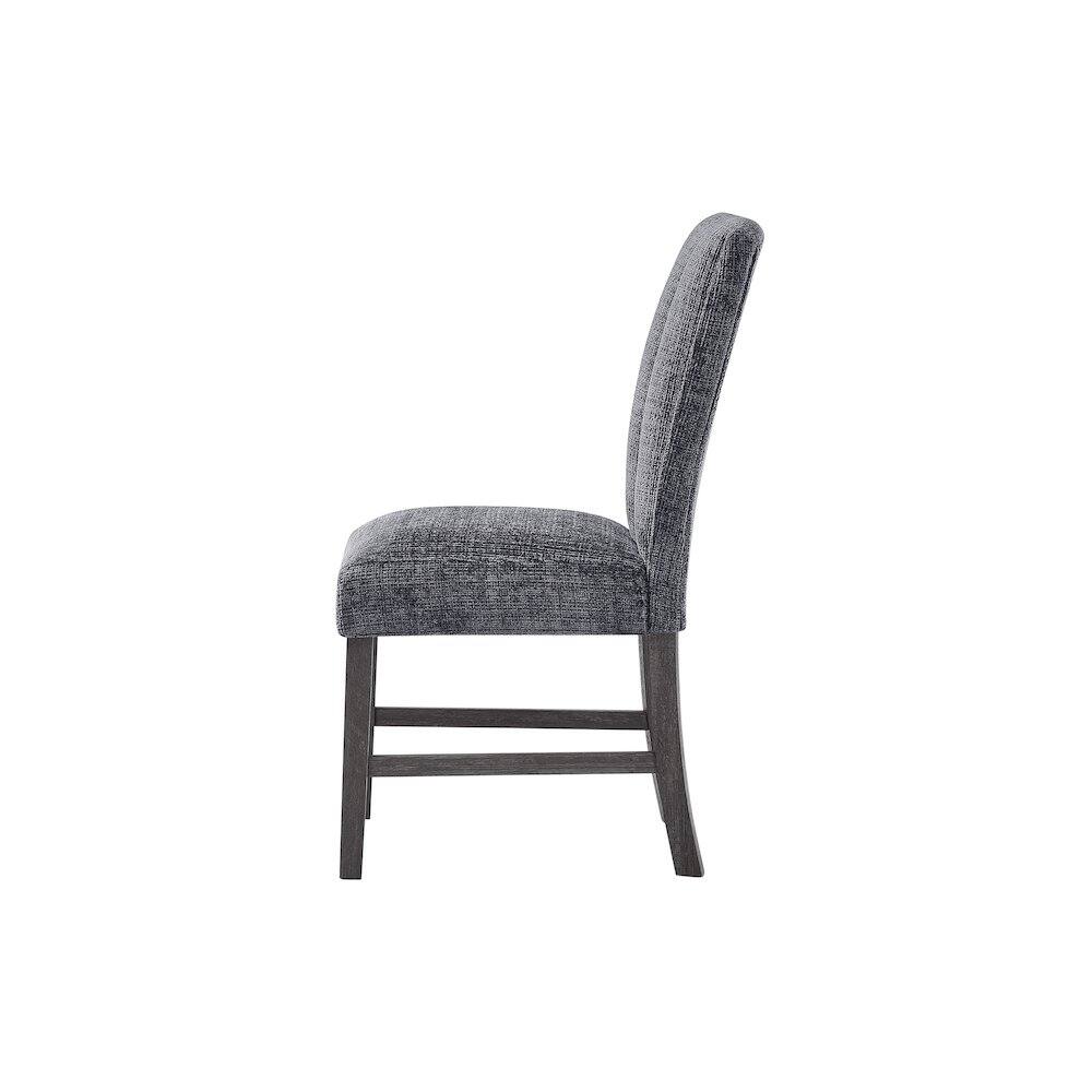 Angle. Global Furniture USA - D8030 Dining Chair - Black,Brown.