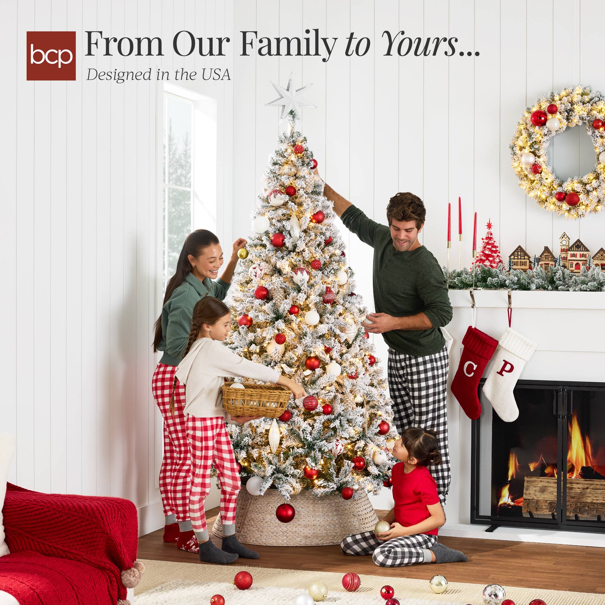 bcp  
From Our Family to Yours...  
Designed in the USA