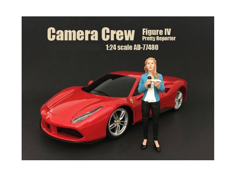 Camera Crew  
Figure IV  
Pretty Reporter  
1:24 scale AD-77480