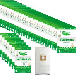 EnviroCare - Half Case (25pks) Hoover Type Y HEPA Upright Bags – Fits WindTunnel, Replaces 4010100Y