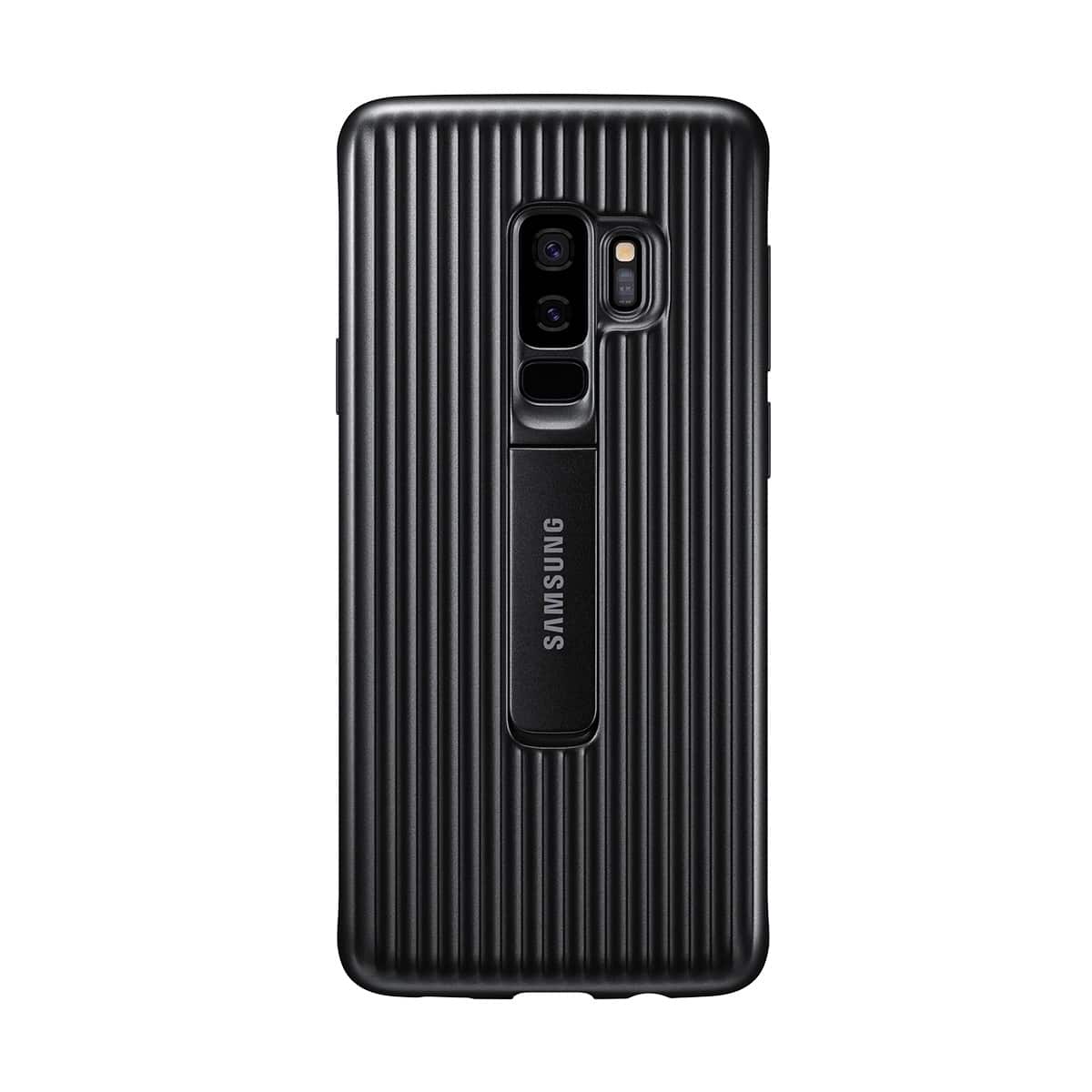 Official Samsung Galaxy S9 Plus Protective Stand Cover Case - Black