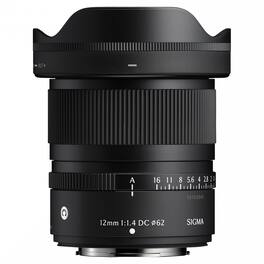 Sigma - 12mm f/1.4 DC Contemporary Lens - Fujifilm X - Black