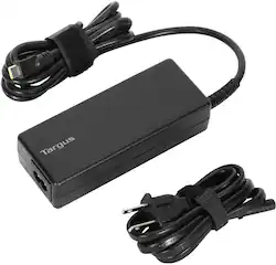 Targus - 100W USB-C Charger - Black - Front_Zoom
