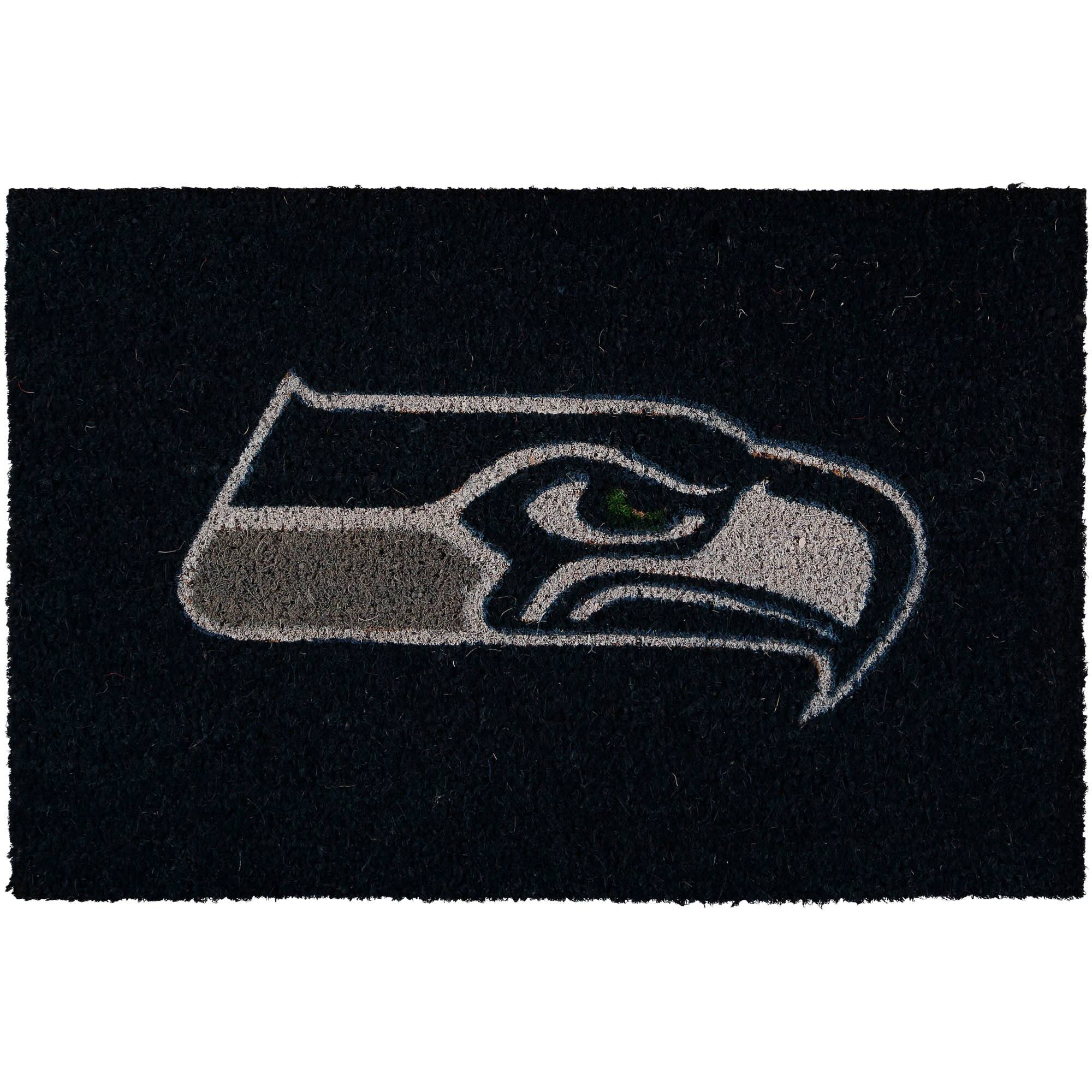 Front. The Memory Company - Seattle Seahawks Team Colors Doormat - Multicolor.