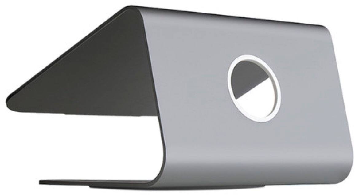 Alt View 13. Rain Design - Rain Design mStand360 Laptop Stand w/ Swivel Base - Space Gray.
