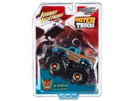 Johnny Lightning - "Tiki Terror" Monster Truck "Who do Voo Doo?" with Black Wheels "Monster Trucks" Series 1/64 - Multicolor
