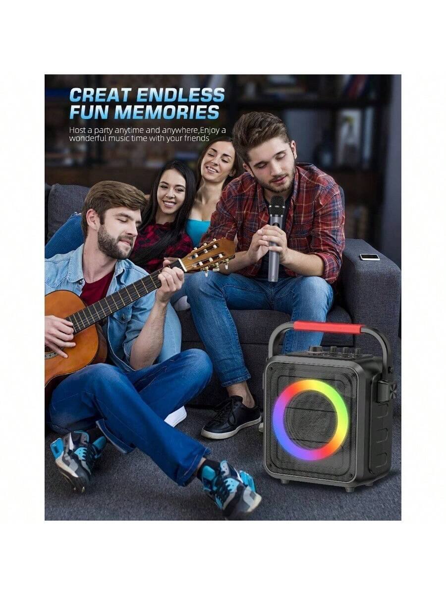 CREATE ENDLESS FUN MEMORIES  
Host a party anytime and anywhere, Enjoy a wonderful music time with your friends