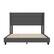 Alt View 9. Alamont Home - Hollis Queen Size Upholstered Platform Bed with Wingback Headboard - Charcoal.