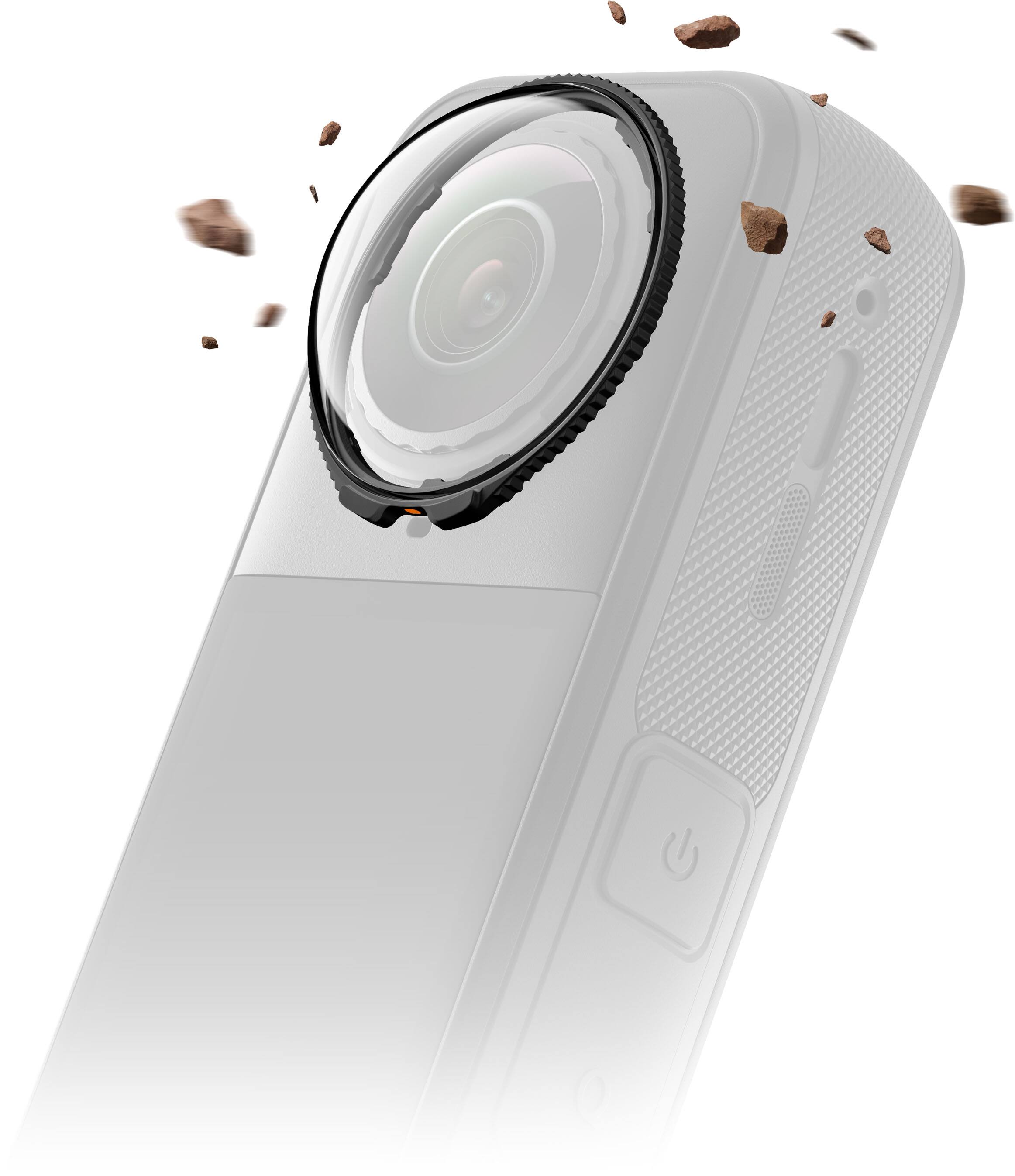 Alt View 3. Insta360 - Premium Lens Guards for X5 - Clear.