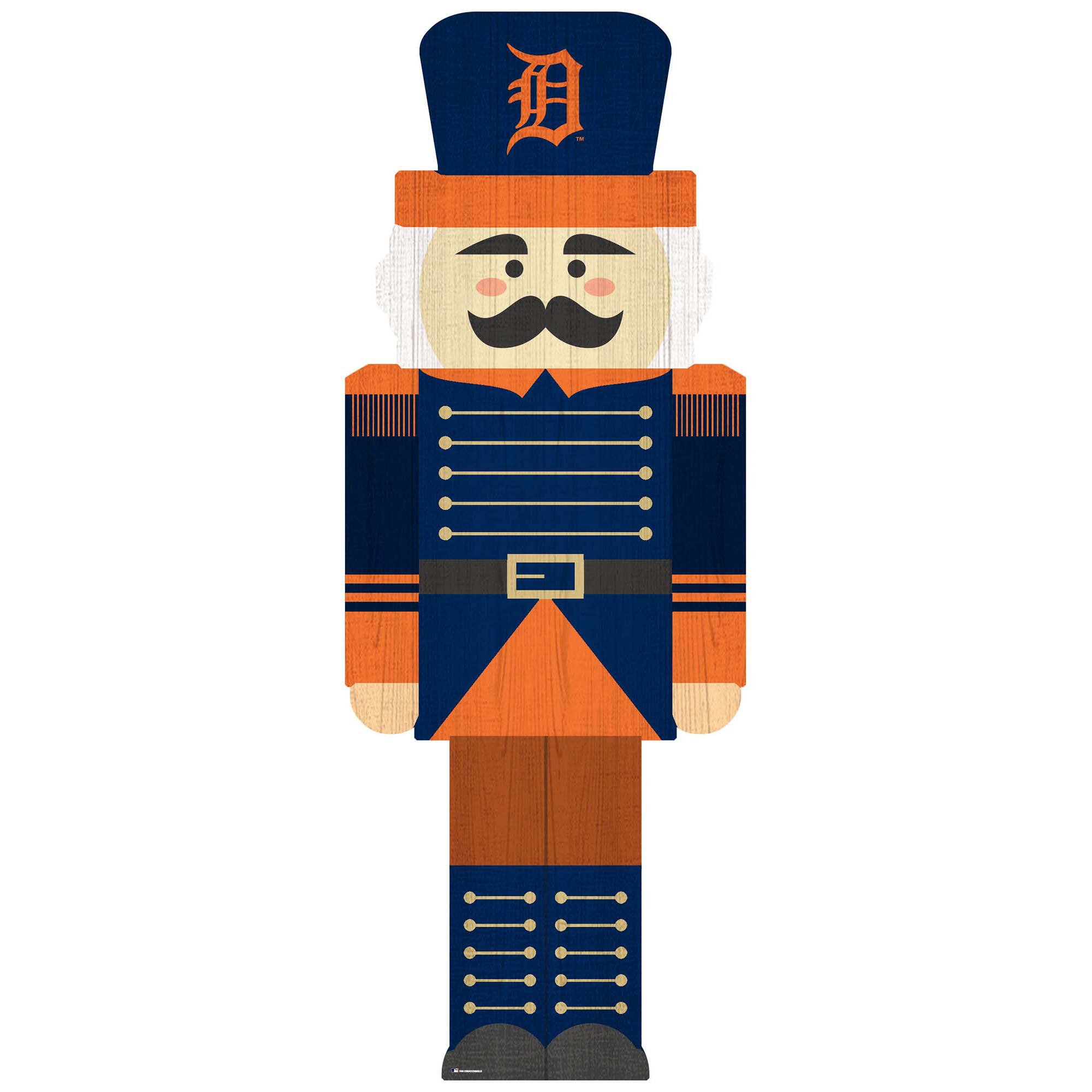 Detroit Tigers 31'' Nutcracker Leaner