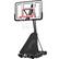 Front. Best Choice Products - Best Choice Products Adjustable 4.4-10ft Basketball Hoop, Portable Goal w/Shatterproof Backboard, Ball Return - White - White.