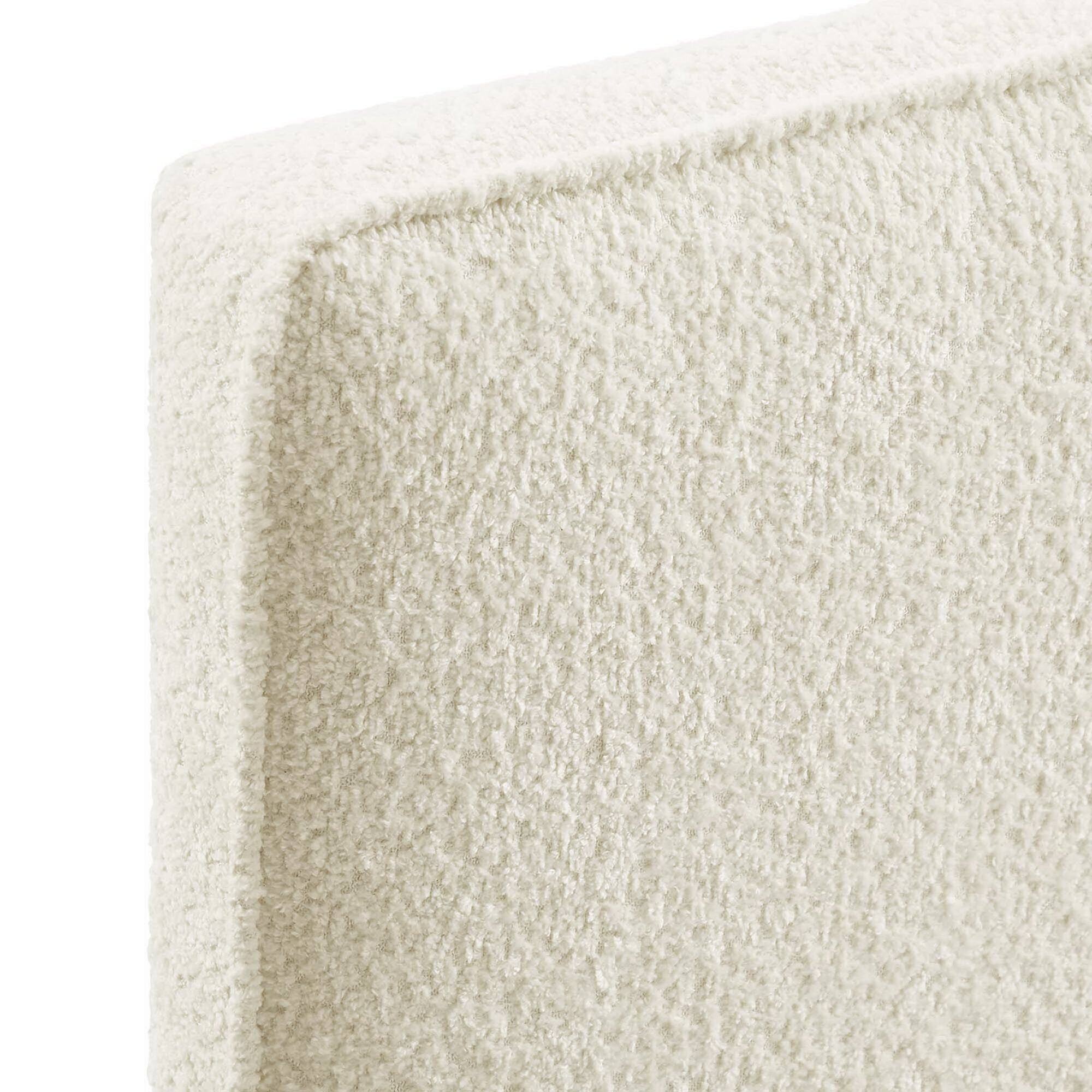 Alt View 2. Modway - Lindee Boucle Fabric Full Headboard by Modway - Yellow.