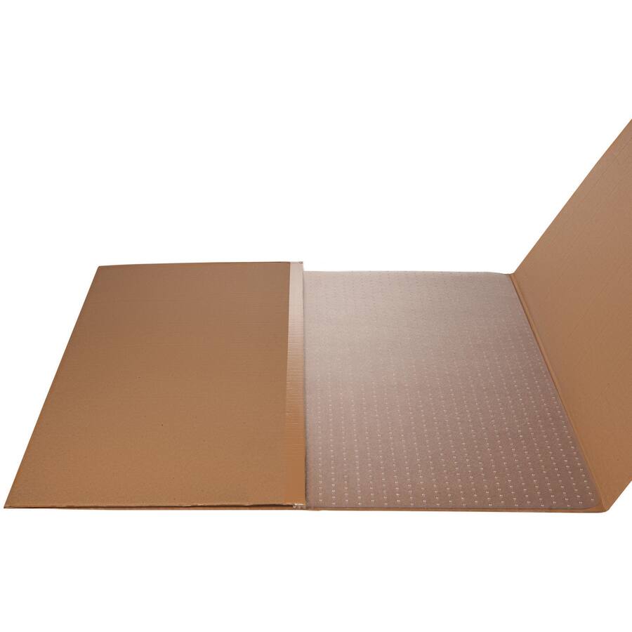 Back. Deflecto - Deflecto EconoMat Chair Mat - Clear.
