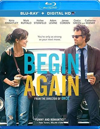 Front. Begin Again - BLU-RAY.