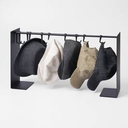 Yamazaki Home - Hat Hanging Organizer - Steel - Black