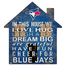 Fan Creations - Toronto Blue Jays 12'' Team House Sign - Multicolor