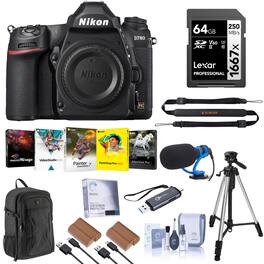 Bundle - Nikon - D780 FX-Format DSLR Camera, with Accessory Kit